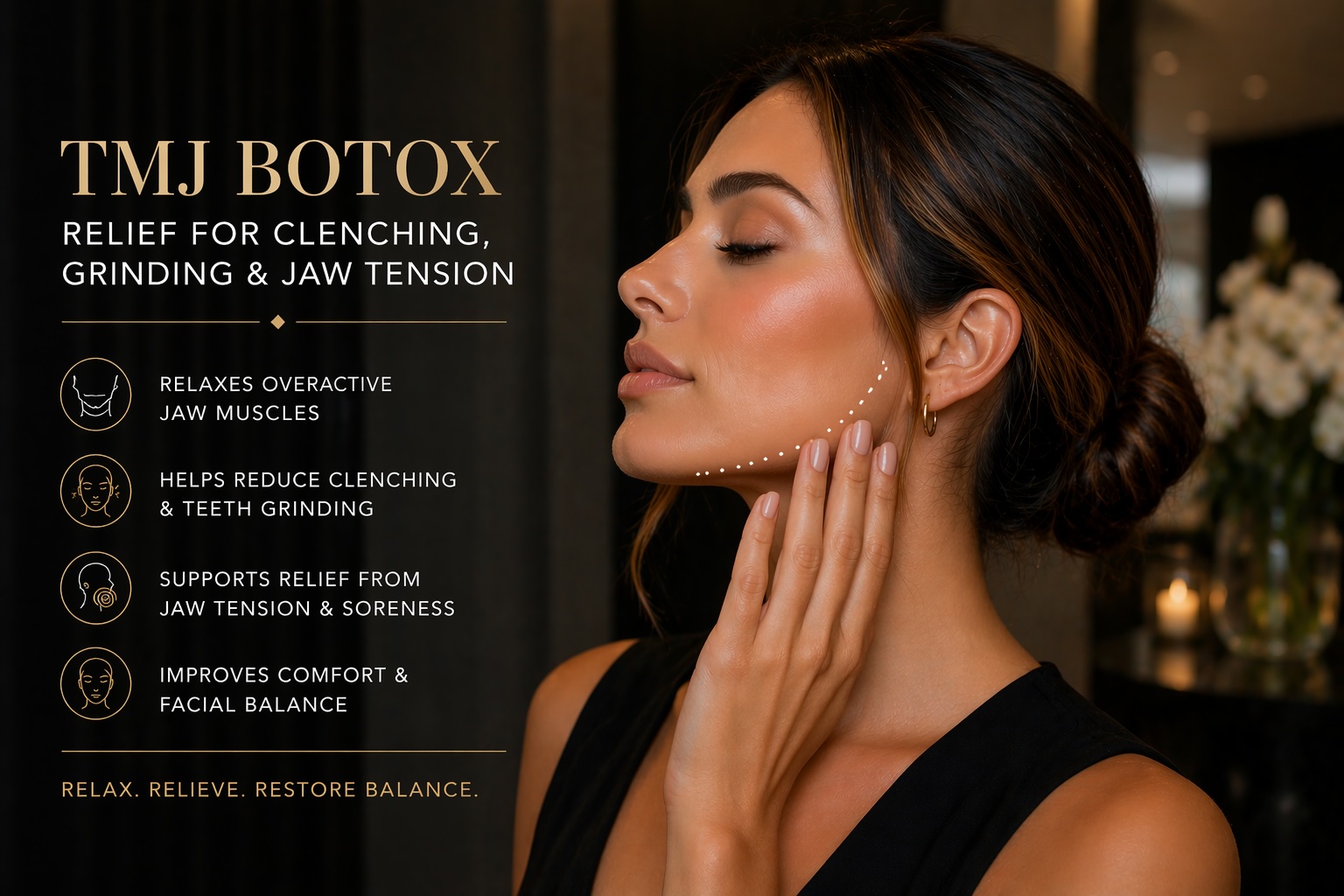 TMJ Botox Orlando | Winter Park Skin TMJ Botox in Orlando for jaw clenching tension and teeth grinding relief